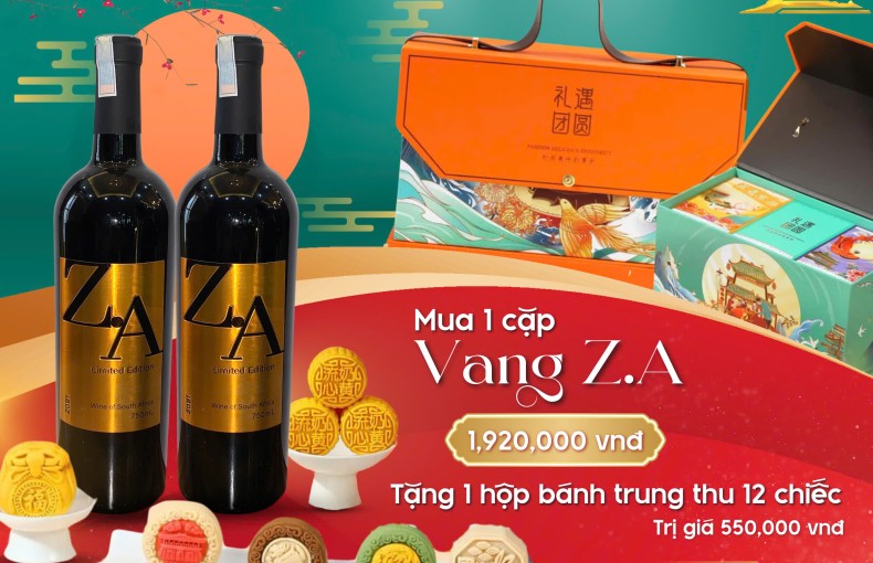 Mua Cặp Vang ZA - Đón Trung Thu Cùng Sa-Wine